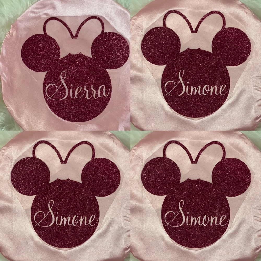 Custom Satin Bonnet